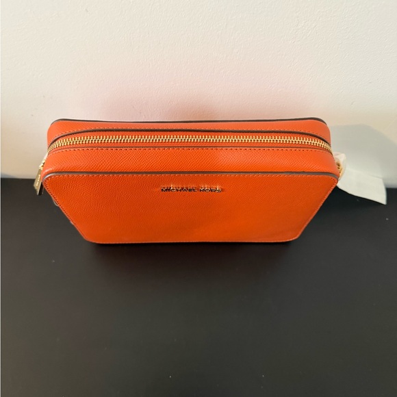 Michael Kors Vibrant Orange Crossbody Bag - Picture 7 of 8